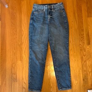 High rise mom jeans